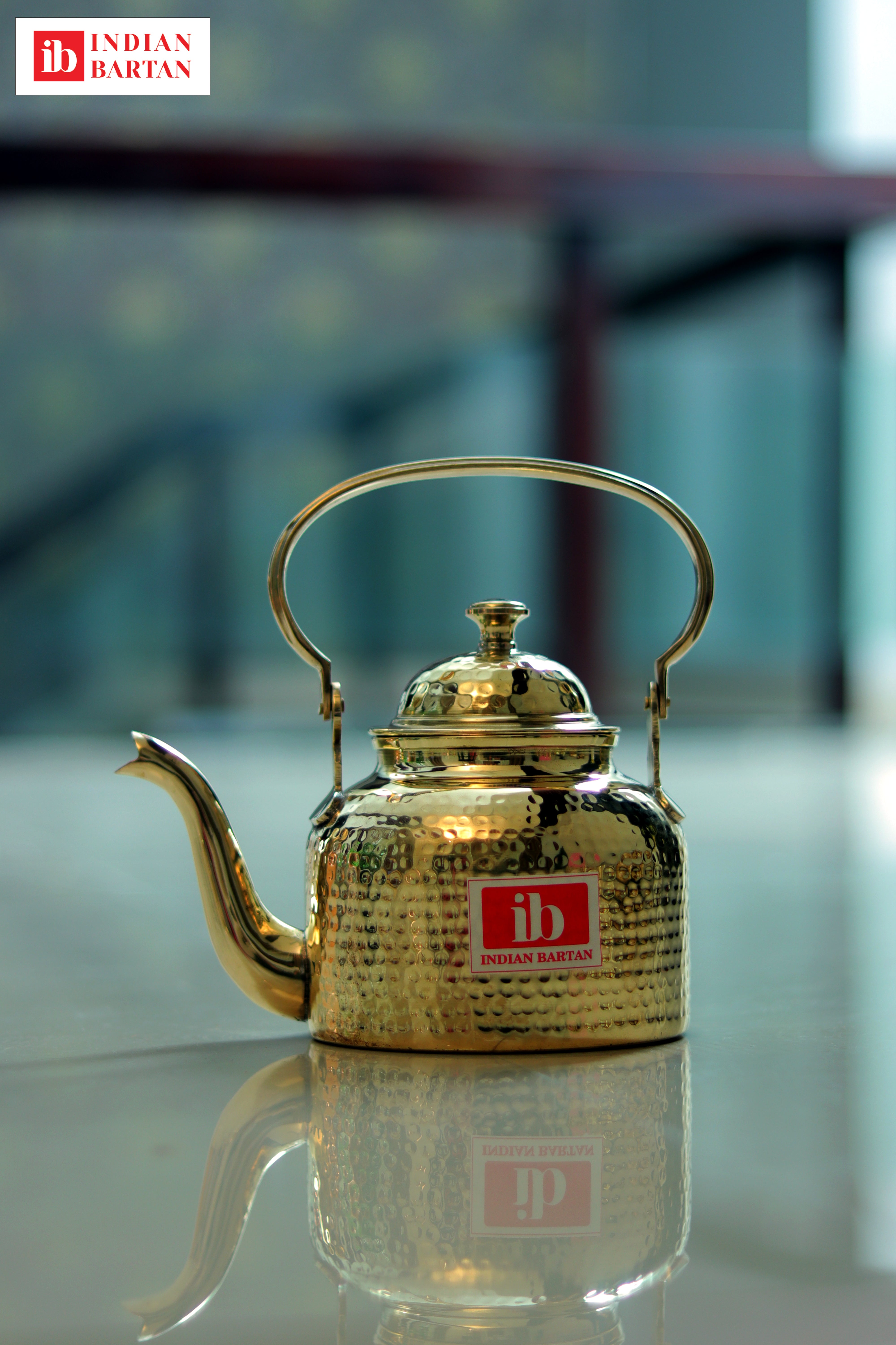 Brass Tea Pot Brass Kettle Indian Bartan