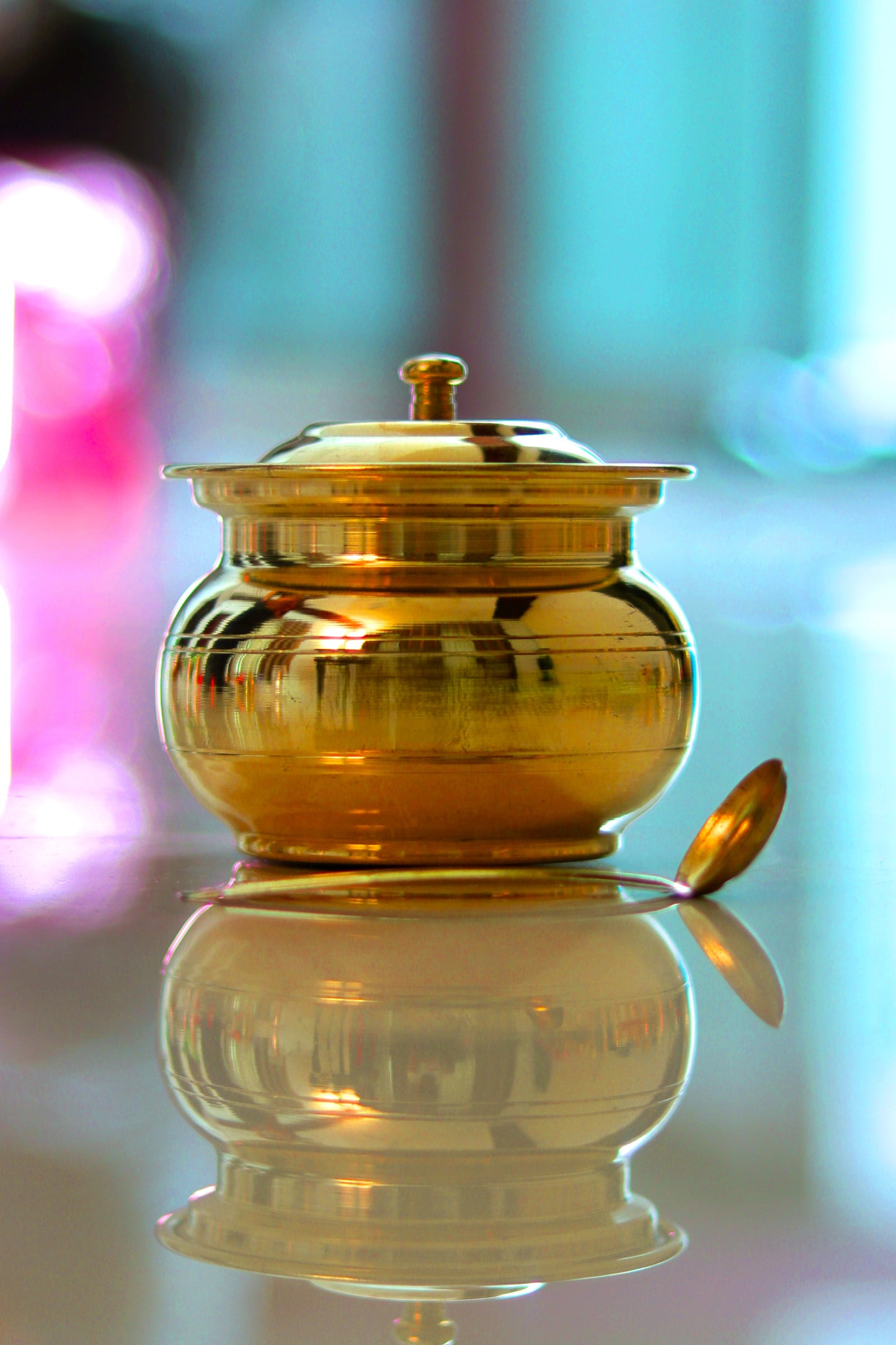 Brass Ghee Pot