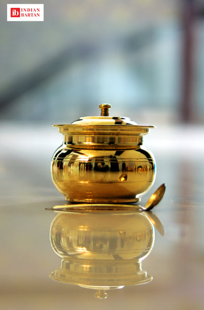 Brass Ghee Pot