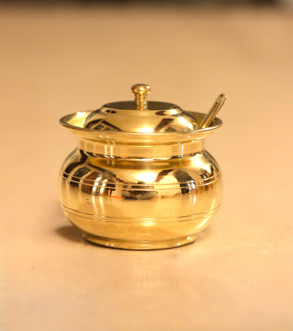 Brass Ghee Pot