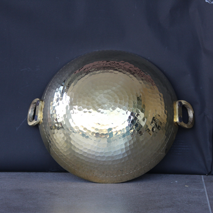 Brass Kadahi With Lid