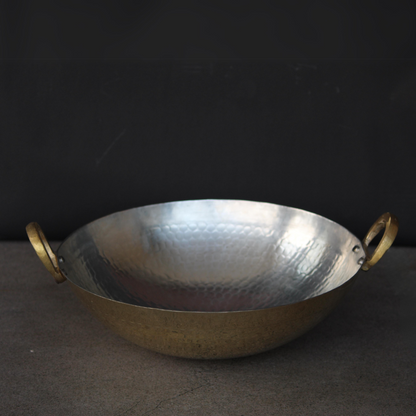 Brass Kadahi With Lid