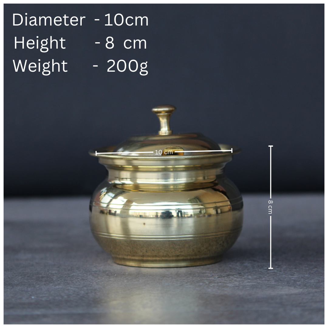 Brass Ghee Pot