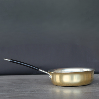 Brass Fry Pan With  Kalai