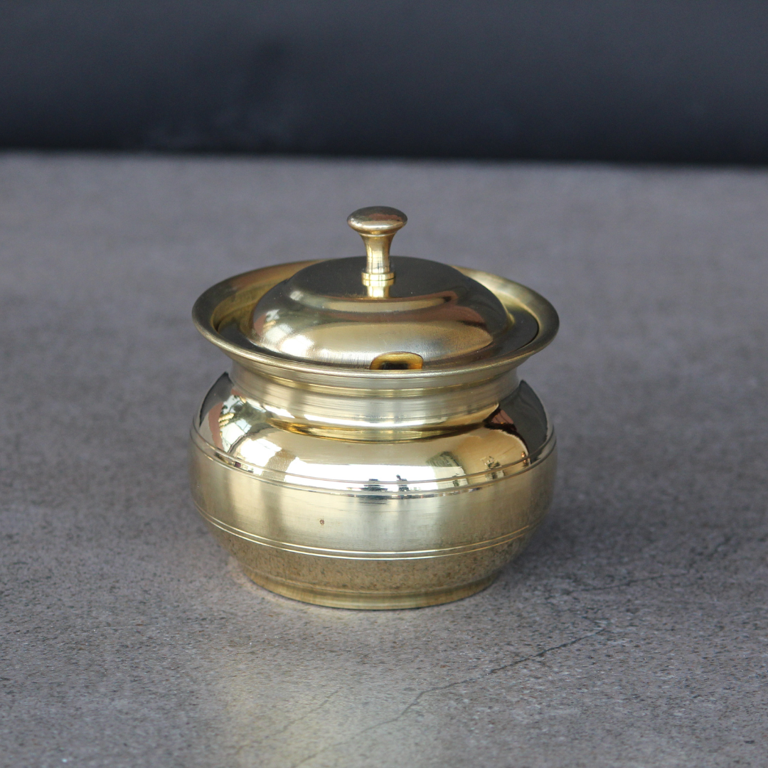 Brass Ghee Pot