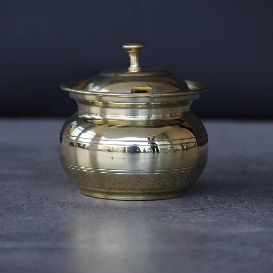 Brass Ghee Pot