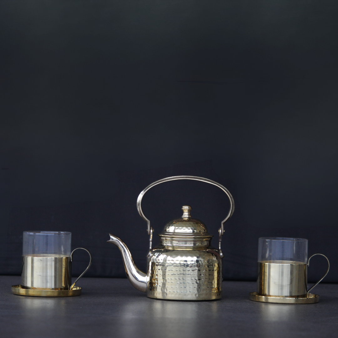 Brass Teapot Set